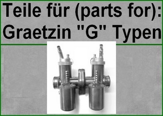 Teile/parts: Graetzin "G"-Type------(Z.B. Graetzin G24/36...38...usw für BMW R71, R5, R5ss, R6)